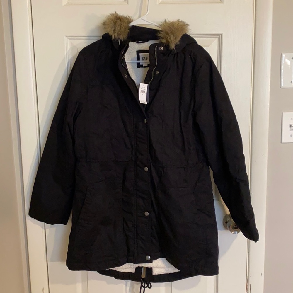 Gap Sherpa Lined Parka